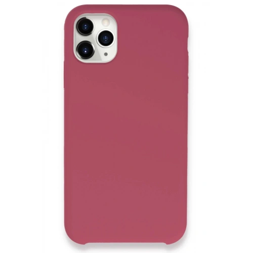 Mey İthalat®  iPhone 11 Pro Kılıf Lansman Legant Silikon - Fuşya