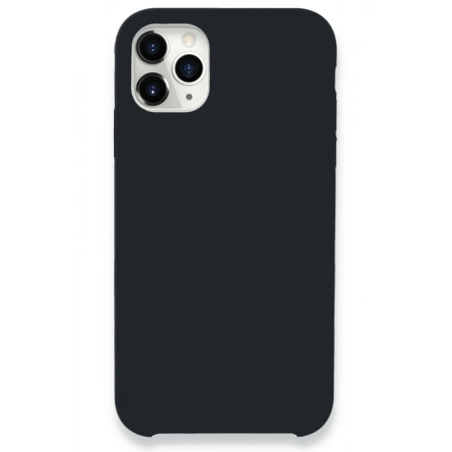Mey İthalat®  iPhone 11 Pro Kılıf Lansman Legant Silikon - Koyu Gri