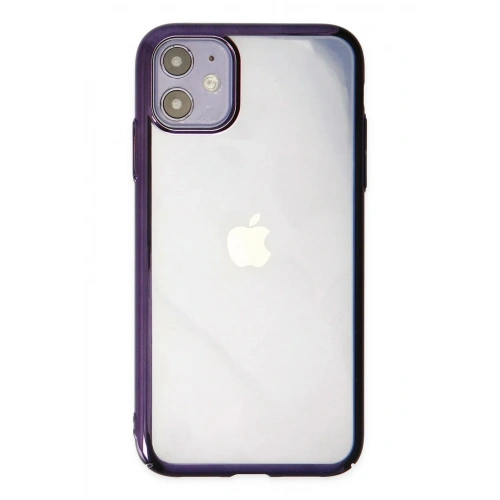 Durukar®  iPhone 12 Kılıf Element Silikon - Mor