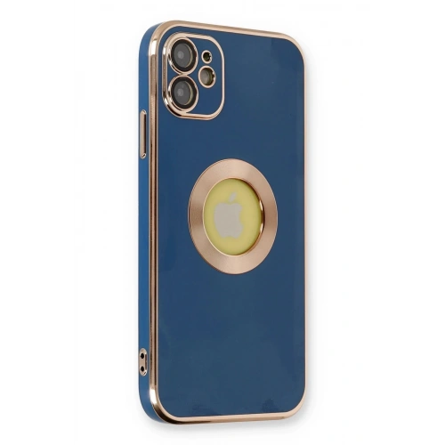 Durukar®  iPhone 12 Kılıf Store Silikon - Mavi