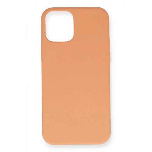 Durukar®  iPhone 12 Mini Kılıf Nano içi Kadife Silikon - Turuncu