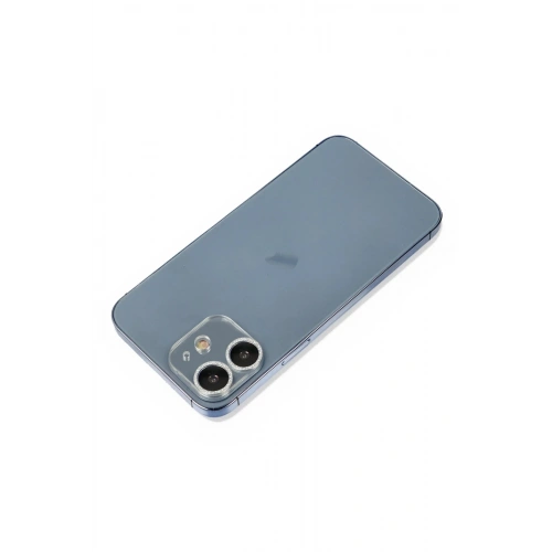 Durukar®  iPhone 12 Mini Shine Kamera Lens Koruma Cam - Gümüş