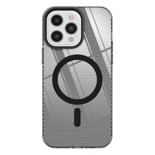 Durukar®  iPhone 12 Pro Max Kılıf Beta Magneticsafe Silikon - Siyah