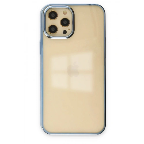 Mey İthalat®  iPhone 12 Pro Max Kılıf Element Silikon - Mavi
