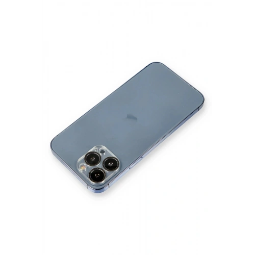 Durukar®  iPhone 12 Pro Shine Kamera Lens Koruma Cam - Siyah