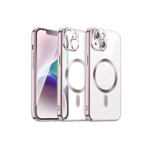 Durukar®  iPhone 13 Kılıf Kross Magneticsafe Kapak - Rose