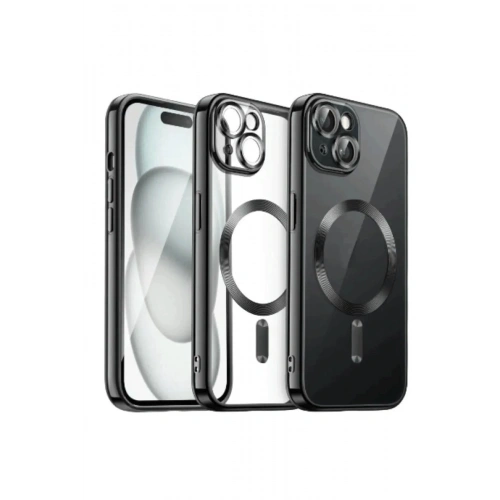 Durukar®  iPhone 13 Kılıf Kross Magneticsafe Kapak - Siyah