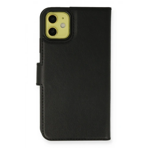 Durukar®  iPhone 13 Mini Kılıf Trend S Plus Kapaklı Kılıf - Siyah