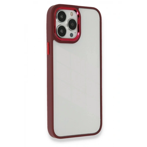 Durukar®  iPhone 13 Pro Kılıf Dora Kapak - Kırmızı