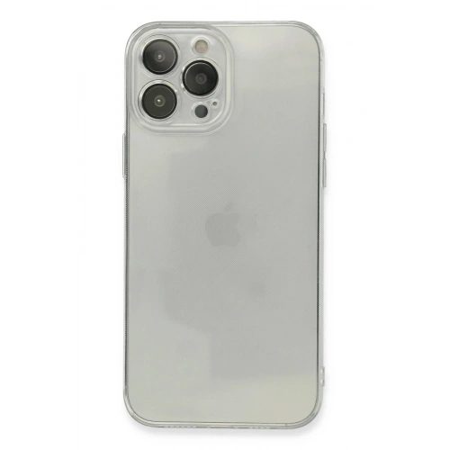 Durukar®  iPhone 13 Pro Kılıf Fly Lens Silikon - Şeffaf