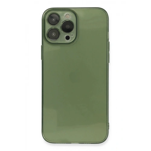 Durukar®  iPhone 13 Pro Kılıf Fly Lens Silikon - Yeşil