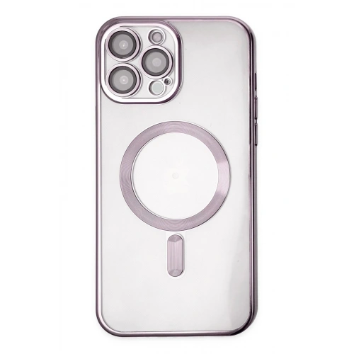 Durukar®  iPhone 13 Pro Kılıf Kross Magneticsafe Kapak - Mor