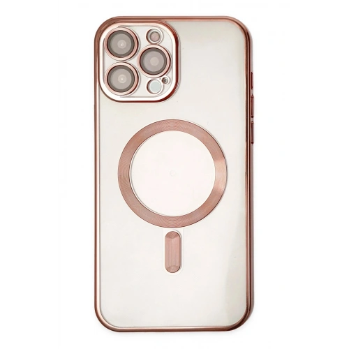 Durukar®  iPhone 13 Pro Kılıf Kross Magneticsafe Kapak - Rose
