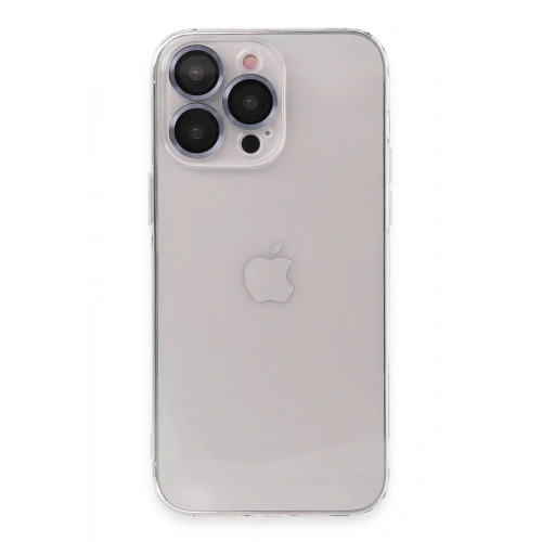 Durukar®  iPhone 13 Pro Kılıf Luko Lens Silikon - Sierra Blue