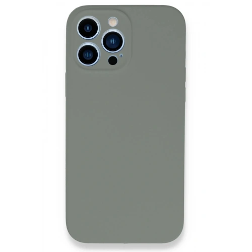 Durukar®  iPhone 13 Pro Max Kılıf Lansman Legant Silikon - Gri