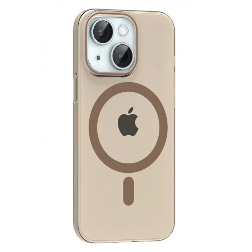Durukar®   iPhone 14 PC Blank Magsafe Kapak - Çöl Titanyum