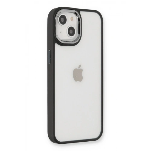 Mey İthalat®  iPhone 14 Plus Kılıf Dora Kapak - Siyah