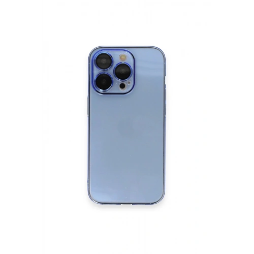 Durukar®  iPhone 14 Pro Kılıf Armada Lensli Kapak - Sierra Blue