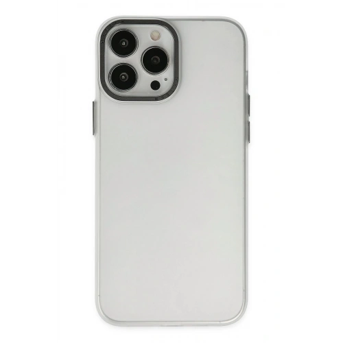Durukar®  iPhone 14 Pro Kılıf Modos Metal Kapak - Şeffaf