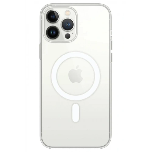 Durukar®  iPhone 14 Pro Max Kılıf Magneticsafe Şeffaf Silikon - Şeffaf