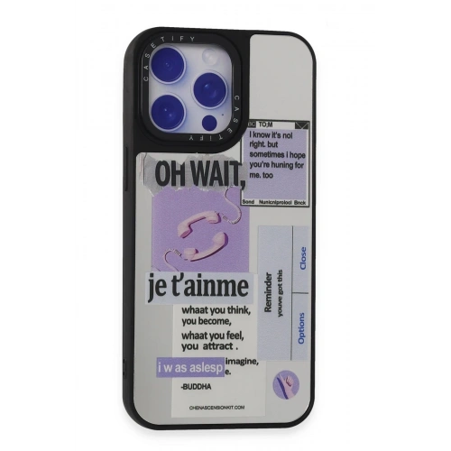 Durukar®  iPhone 15 Pro Kılıf Mirror Desenli Kapak - Mirror - 4