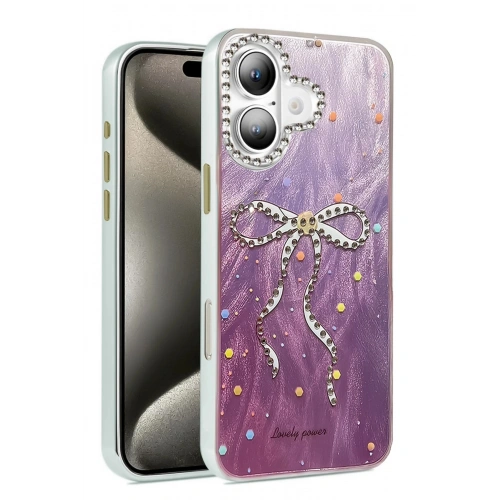 Durukar®  iPhone 16 Kılıf Blade Aynalı Desenli Kapak - Desen 1