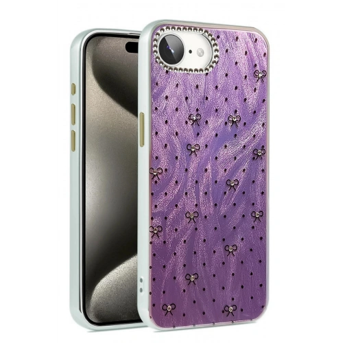 Durukar®  iPhone 16E Kılıf Blade Aynalı Desenli Kapak - Desen 2