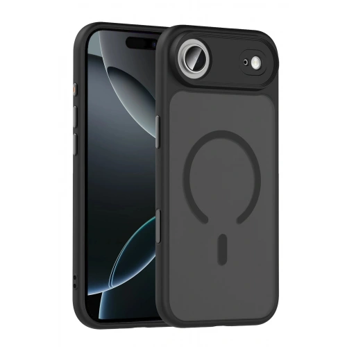 Durukar®   iPhone 17 Air Megane Magsafe Kapak - Siyah