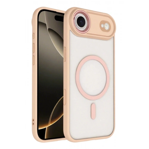 Durukar®   iPhone 17 Air Terea Magsafe Kapak - Pembe