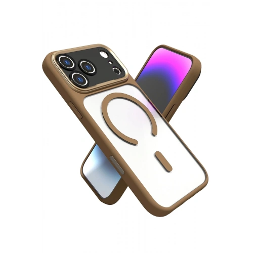 Durukar®   iPhone 17 Pro Hazar Magsafe Kapak - Gold