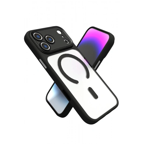 Durukar®   iPhone 17 Pro Max Hazar Magsafe Kapak - Siyah