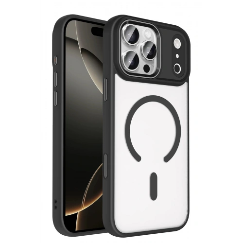 Durukar®   iPhone 17 Pro Max Terea Magsafe Kapak - Siyah