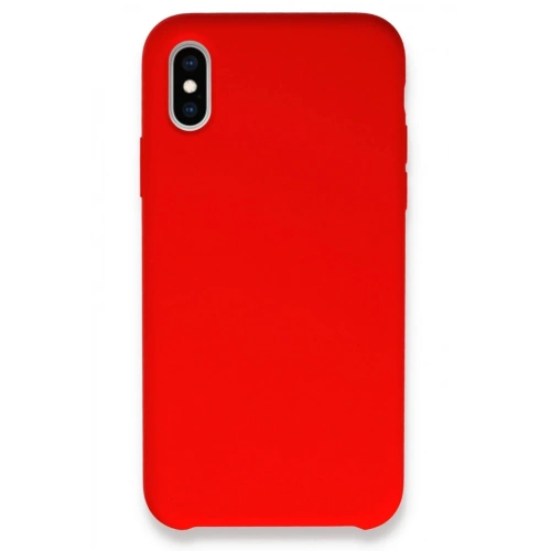 Durukar®  iPhone X Kılıf Lansman Legant Silikon - Kırmızı