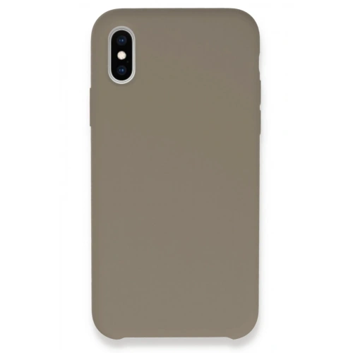 Durukar®  iPhone XS Max Kılıf Lansman Legant Silikon - Bej