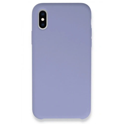 Durukar®  iPhone XS Max Kılıf Lansman Legant Silikon - Lila