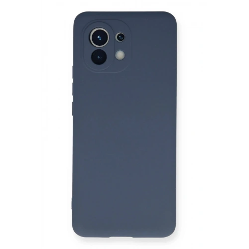 Durukar®   Mi 11 Kılıf Nano içi Kadife Silikon - Gri