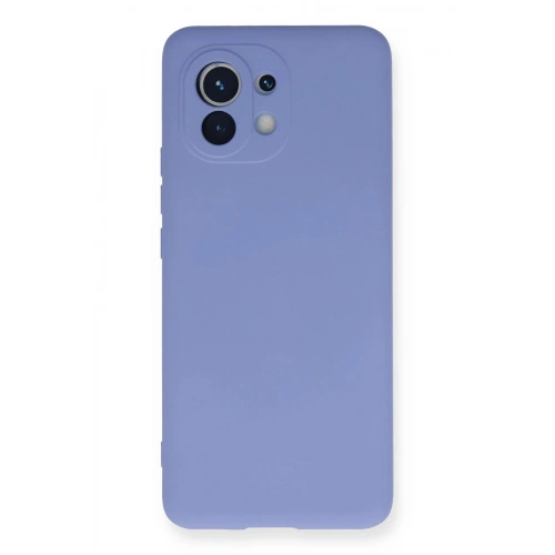Durukar®   Mi 11 Kılıf Nano içi Kadife Silikon - Lila