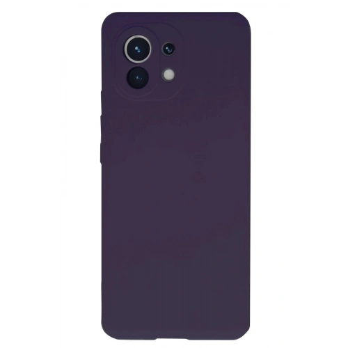 Durukar®   Mi 11 Kılıf Nano içi Kadife Silikon - Mor