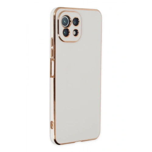 Durukar®   Mİ 11 Lite Kılıf Volet Silikon - Beyaz