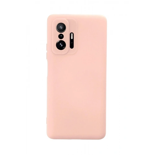 Durukar®   Mi 11T Pro Kılıf Nano içi Kadife Silikon - Pudra