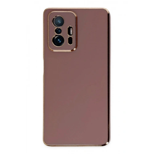 Durukar®   Mi 11T Pro Kılıf Volet Silikon - Kırmızı