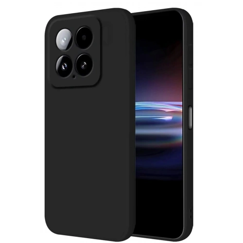 Durukar®   Mi 14T Pro Kılıf Nano içi Kadife Silikon - Siyah
