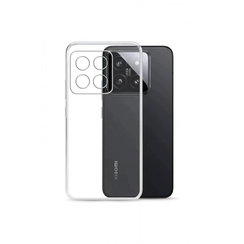 Mey İthalat®   Mi 15 Pro Kılıf Lüx Şeffaf Silikon