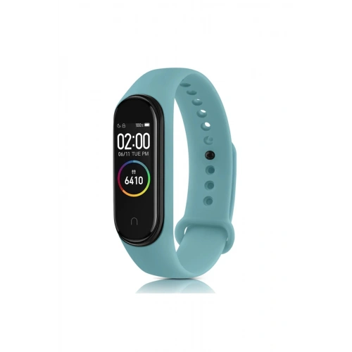 Durukar®   Mi Band 4 Klasik Kordon - Bebek Mavisi