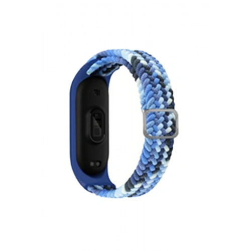 Durukar®   Mi Band 6 Star Kordon - Lacivert-Mavi