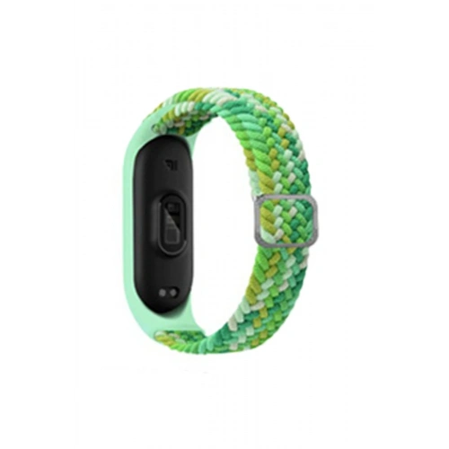 Durukar®   Mi Band 6 Star Kordon - Turkuaz-Yeşil