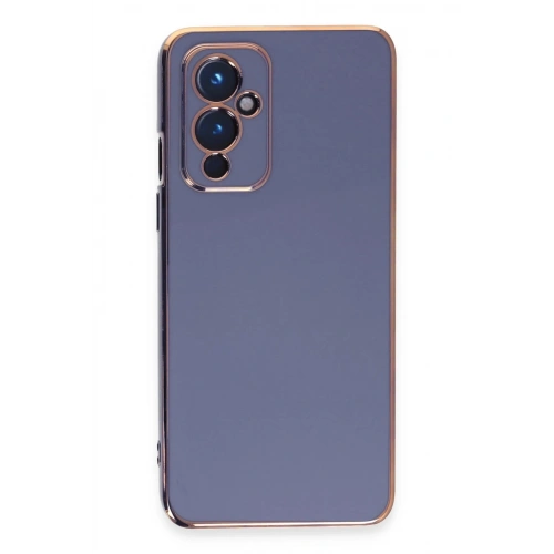 Durukar®  One Plus 9 Kılıf Volet Silikon - Mavi
