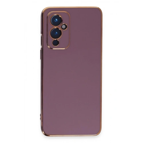 Durukar®  One Plus 9 Kılıf Volet Silikon - Mor