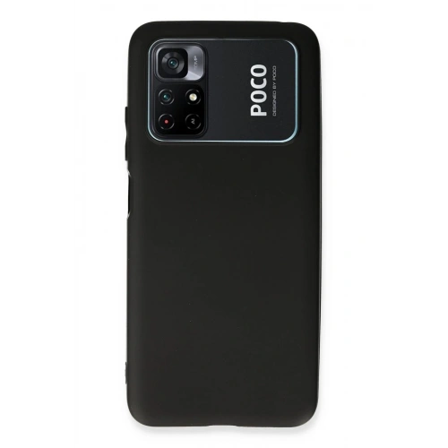 Durukar®   Poco M4 Pro 4G Kılıf First Silikon - Siyah