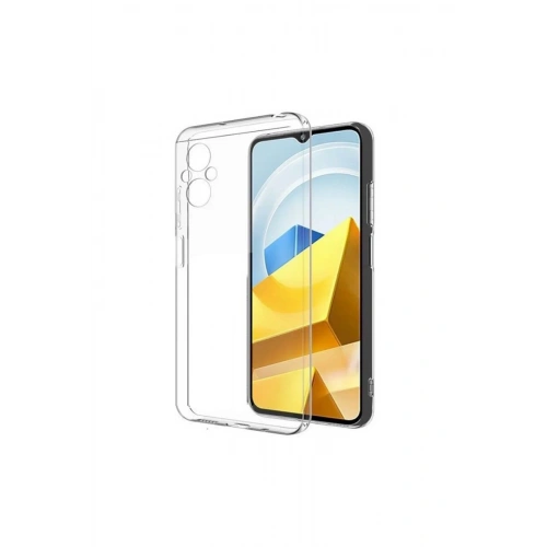 Durukar®   Poco M5 Kılıf Lüx Şeffaf Silikon